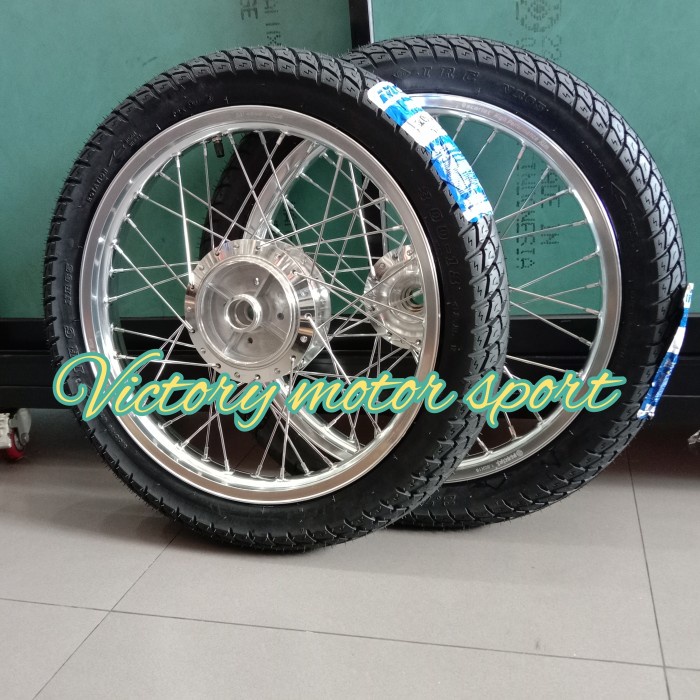 Velg Set Jari2 Rx King Scarlet 160 185 Ring 18 Plus Ban
