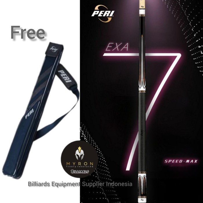 TERBARU Stick Billiard Peri EXA-07 Series~Low Diflection