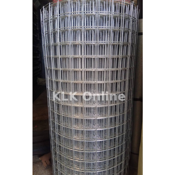 Kawat Loket / Wiremesh kotak 50 mm x 50 mm tbl 1.6 mm tinggi 120cm