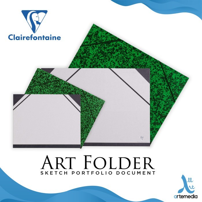 

Clairefontaine Art Folder Sketch Portfolio Document Map Kertas Kode 519