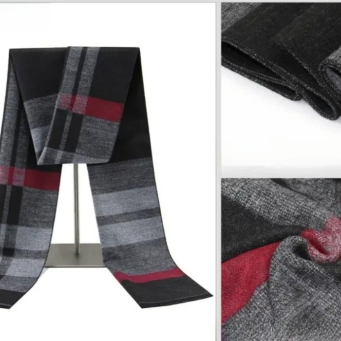 Syal Scarf Leher Pria Wanita Cocok Buat Musim Dingin Syal Import