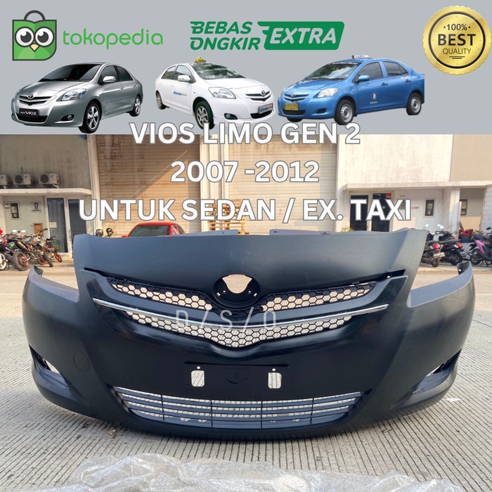 BEMPER BUMPER DEPAN VIOS LIMO GEN 2 2007-2012 GARANSI BARU IMPORT