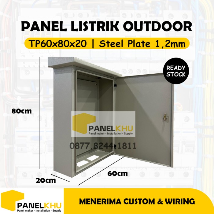 Box Panel Listrik Outdoor uk. 60x80x20