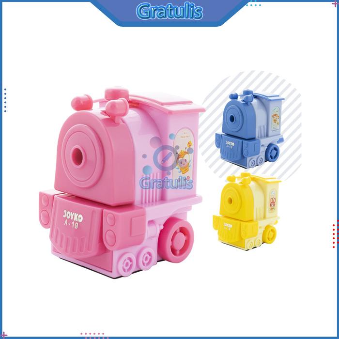 

GRATIS ONGKIR RAUTAN PENSIL PUTAR KARAKTER KERETA JOYKO [A-19] / SERUTAN ROTARY PENCIL / KEROKAN
