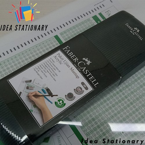 

DISKON Paket Ujian Tulis Sekolah Faber Castell / Clipboard + Pencase + Pensil