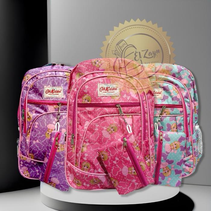 

NEW Tas sekolah perempuan model terbaru free tempat pensil