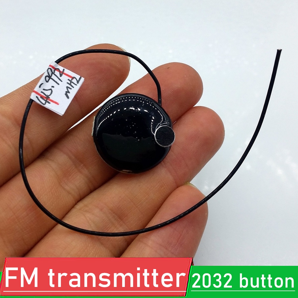 LIM UHF FM transmitter mini wireless microphone audio UHF audio transmitter 2032 button