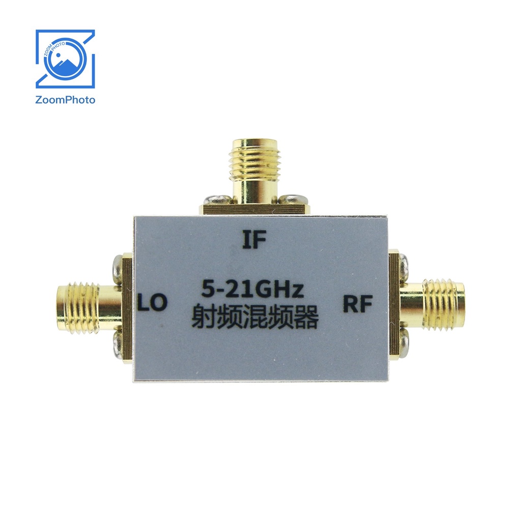 LIM 5-21GHz RF Frequency Mixer Up and Down Frequency Converter C/X/KU Band Mixer RF Accessory with S
