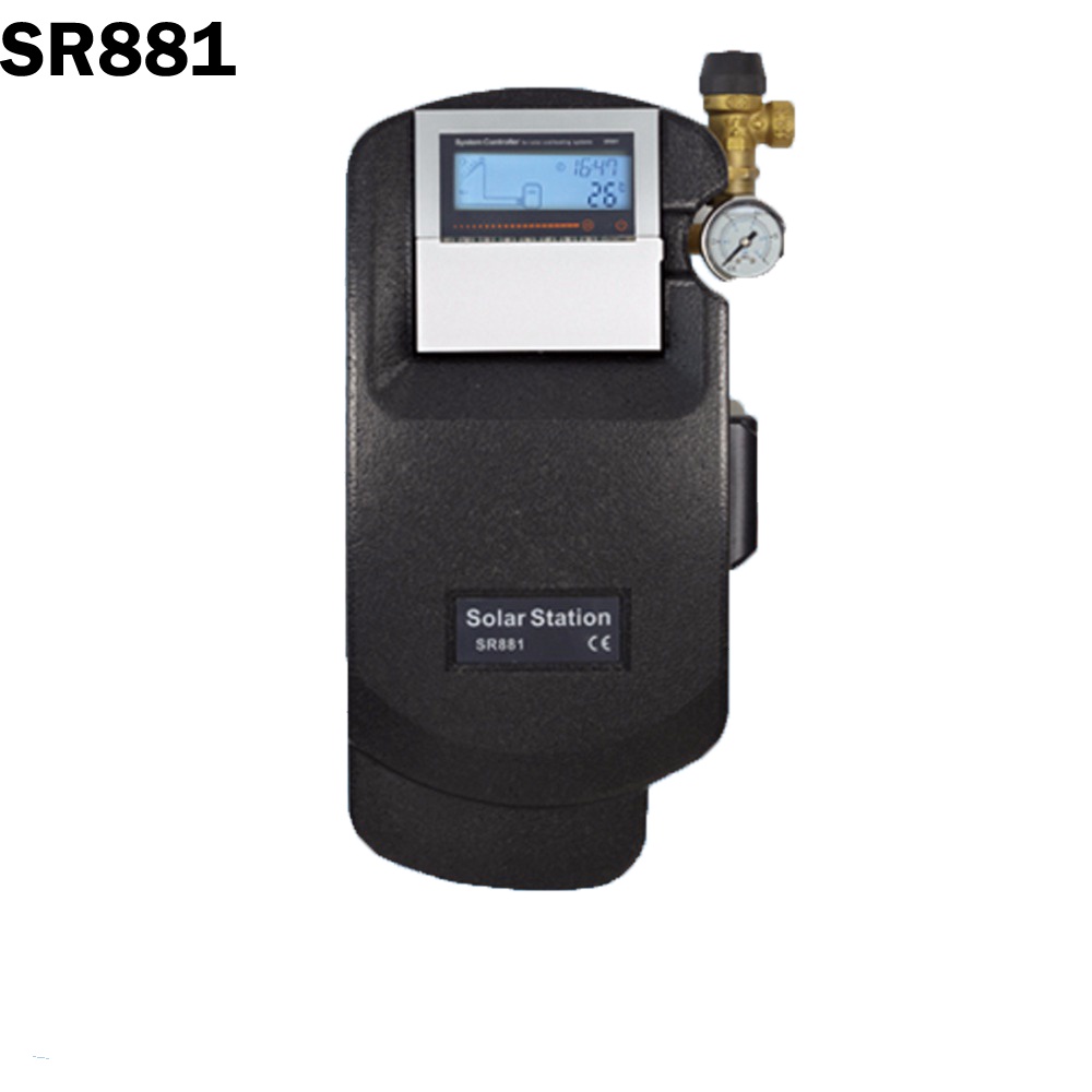MONC Solar Pump Station/solar working station SR881 for solar water heating system,EPP Cover Environ
