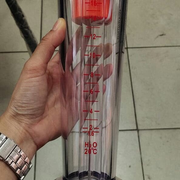 Flowmeter Pipa 1,5" Flowmeter 1,6 - 16M3/Jam Drat Dalam 1,5Inch
