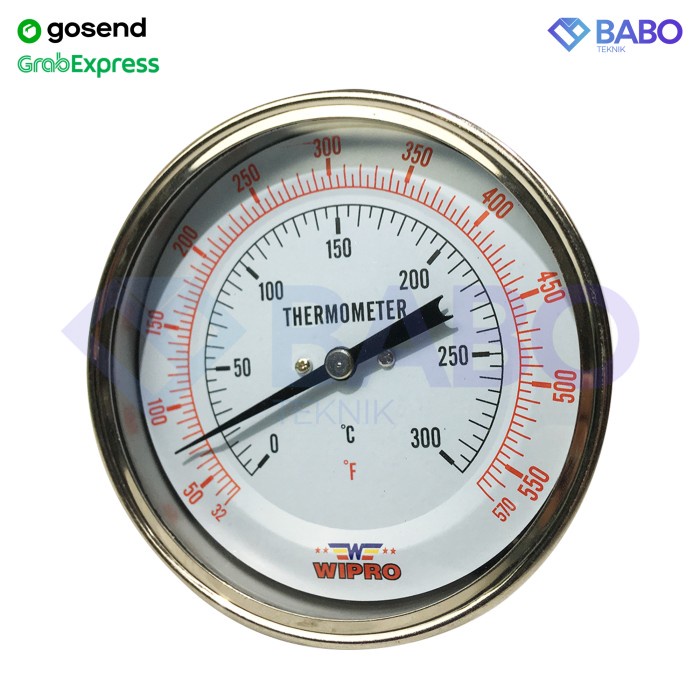 Wipro Thermometer Payung 4 Inch / Thermometer Bimetal Payung