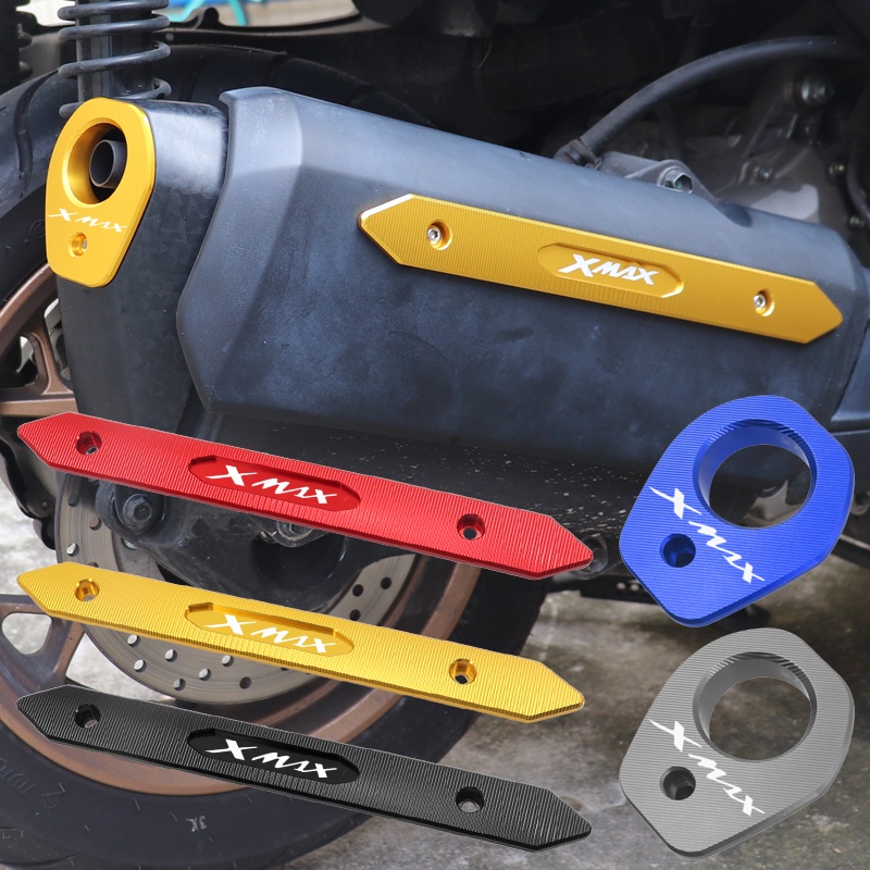 PRF Motorcycle Accessories Exhaust Heat Dhield Protector Guard Cover for YAMAHA XMAX300 XMAX250 X-MA