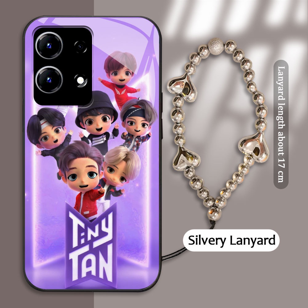 Tempered Glass case For Xiaomi Redmi Note 10 11 12 13 Pro Max PLUS Lite 10S 11S 10T 5G 4G kasing Han