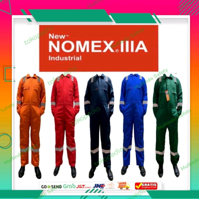 Wearpack Coverall Nomex Iiia Anti Api Original Bersertifikat