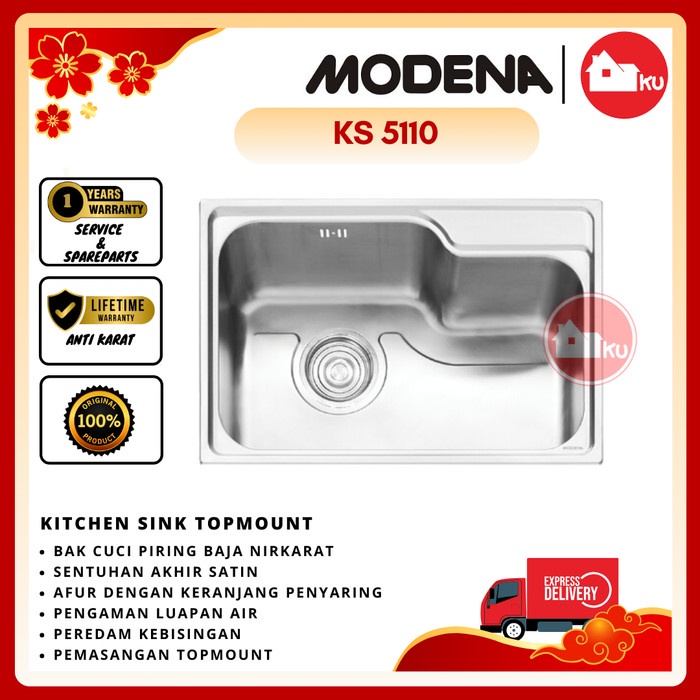 SINK MODENA COMO - KS 5110