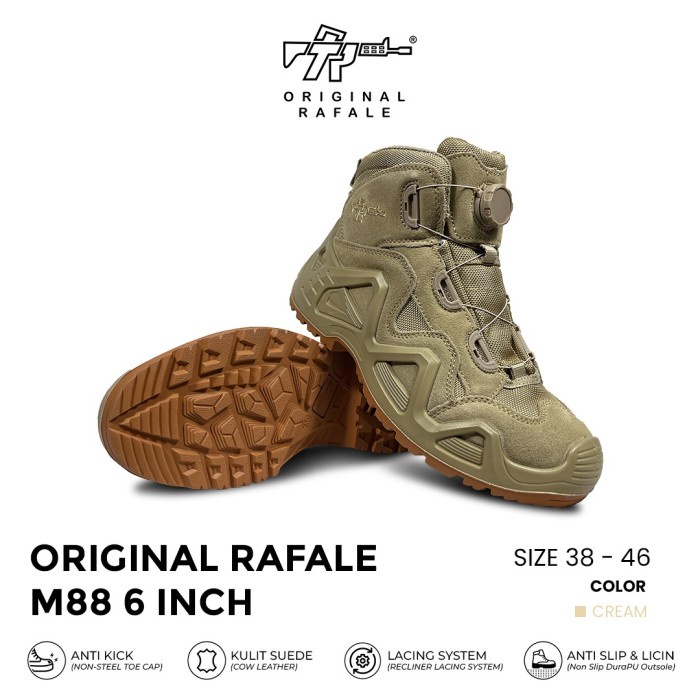 Sepatu Tactical M88 6inch Gurun