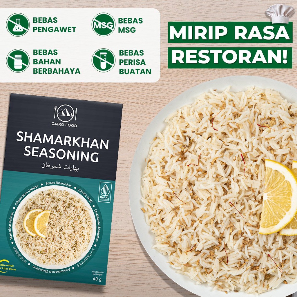 

Bumbu Shamarkhan Premium Untuk Profesional - Cairo Food