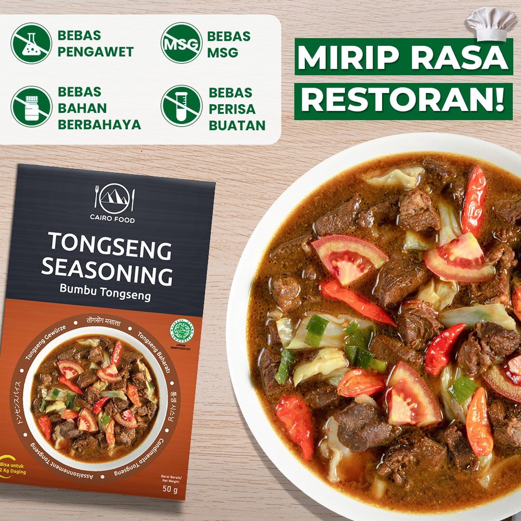 

Bumbu Tongseng Premium Untuk Profesional - Cairo Food