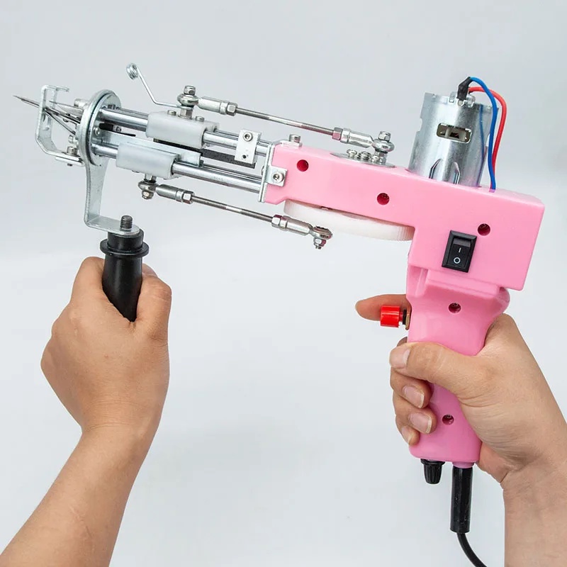 CAGA 2 In 1 Tufting Holster Electric Carpet Tufting Gun Electric Carpet Tapis Knitted Tufting Pistol