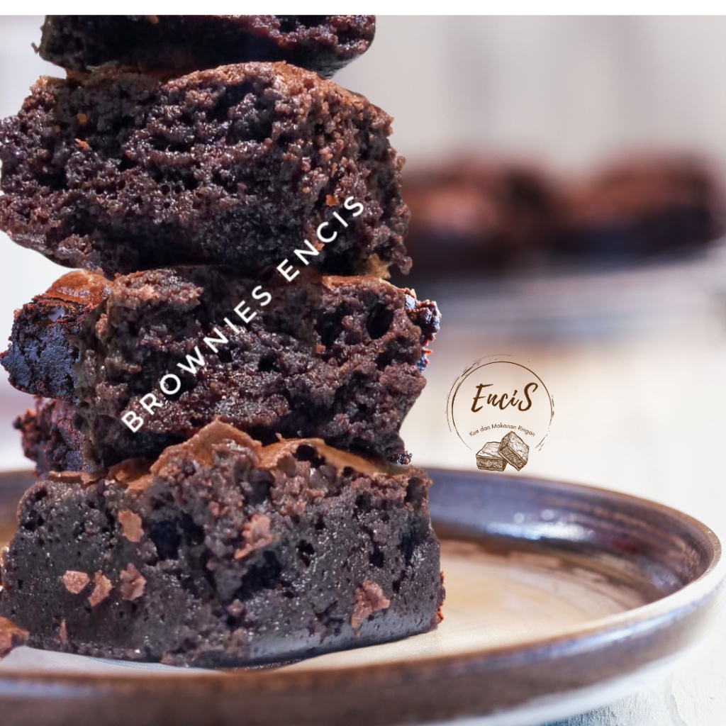 

COD GRATIS ONGKIR BRONIS BROWNIES PANGGANG COKLAT NYOKLAT ENCIS 20 X 10