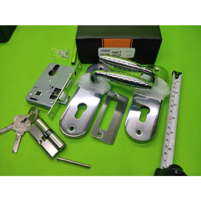 KUNCI PINTU KECIL OLIVER EAGLE-S SN/CP/KUNCI PINTU + BODY KUNCI PINTU