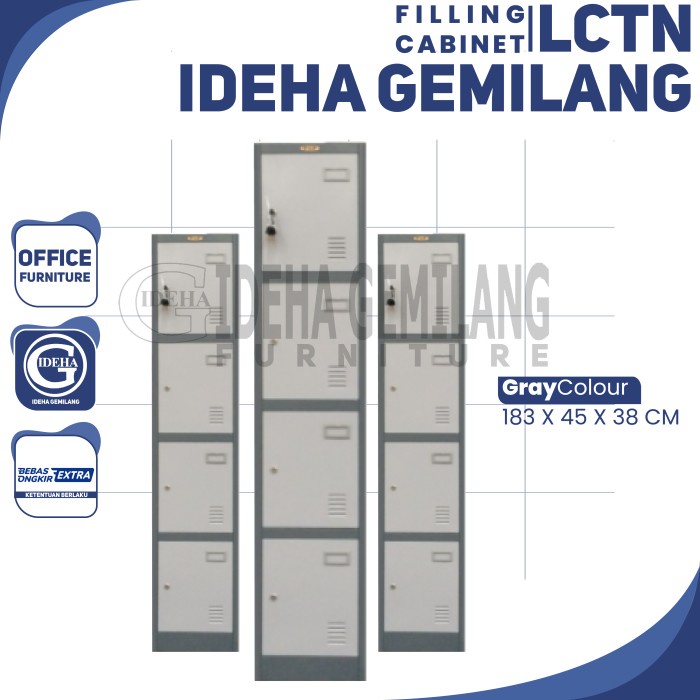 Locker 4 Pintu