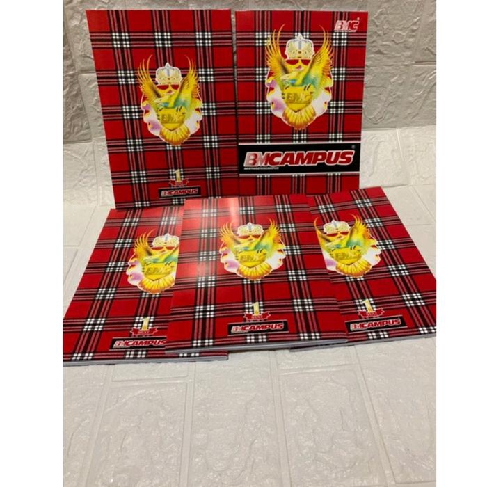 

Buku Tulis Bmc Boxy Besar Campus Isi 36 Lembar Paper