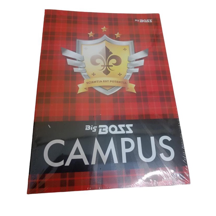 

1 Pack 10 Buku Tulis Besar Big Boss Campus 36 Ukuran Boxy Panjang Sekolah