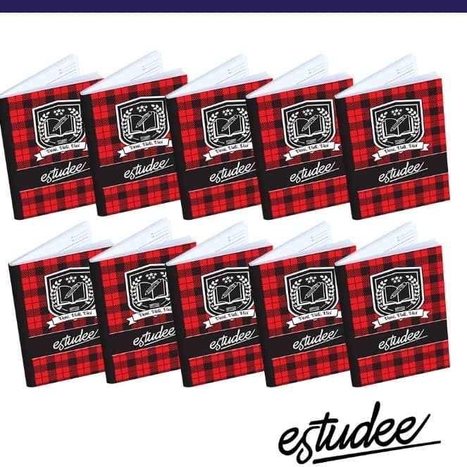 

Buku Tulis Boxy/B5 Estudee F Tartan Merah Isi 48 L/ Isi 10