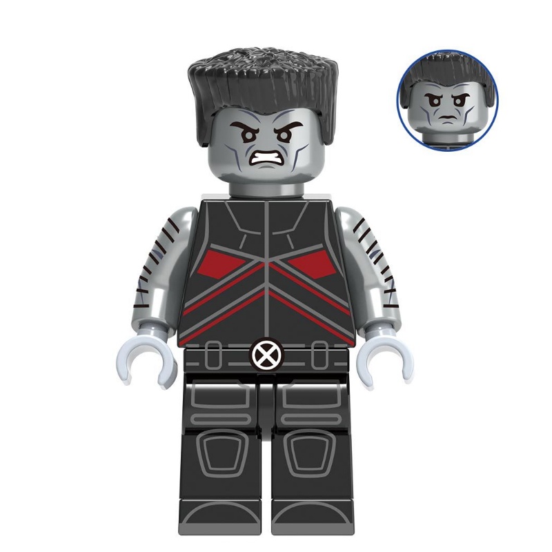 Marvel X-Men Colossus X Force Peter Rasputin Action Mini Figure Minifig Brick