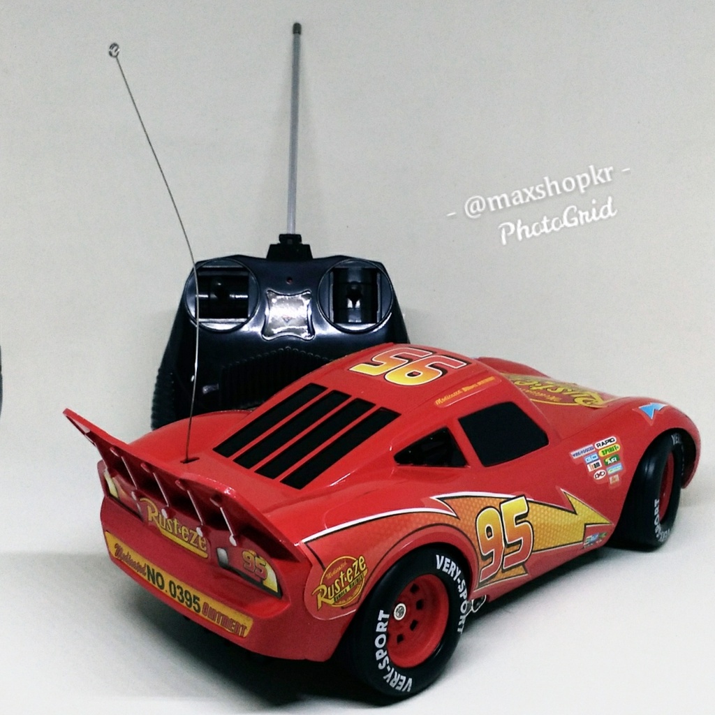 Disc Mainan Anak Mobil Remote Control Rc Cars Mcqueen 0395 Size Besar Cowok