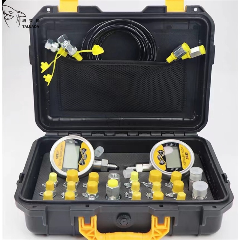 VID pressure gauge Universal digital hydraulic pressure gauges excavator hydraulic pressure test kit