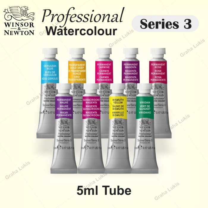 

Sale Winsor & Newton Professional Series 3 Water Colour Tube 5Ml