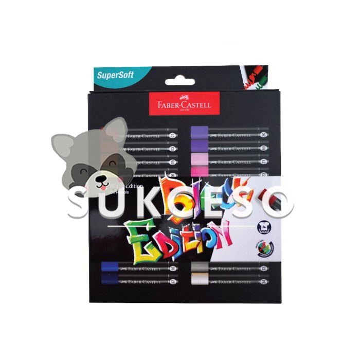 

Sale Faber Castell Oil Pastel 24 Colour Black Edition Series