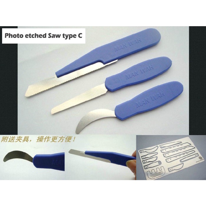 

Sale Photo Etched Modelling Saw Set - Type C (Thickness 0.2Mm)