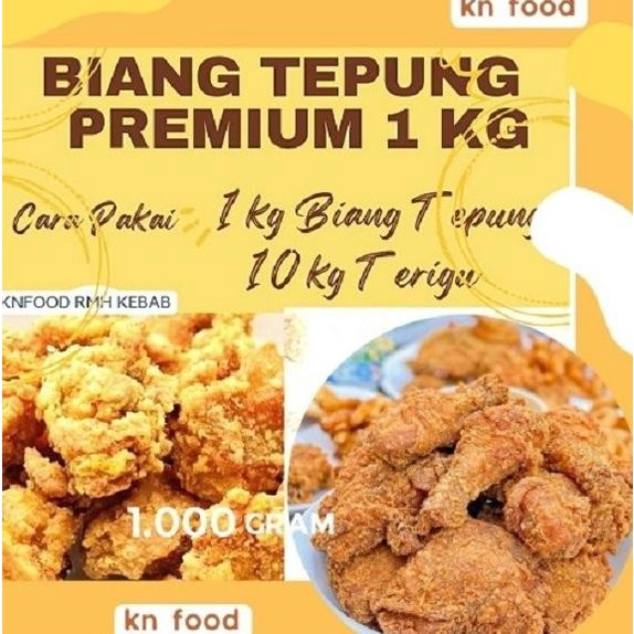 

Biang Tepung Premium 1 Kg - Biang Tepung Fried Chicken