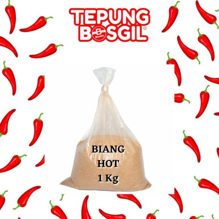 

Tepung Biang Premium Fried Chicken Extra Hot / Pedas 1 Kg