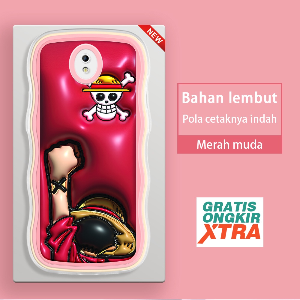 Casing HP Samsung J2 J7 Prime Pro J7 2015 Core NXT J5 Pro 4G 2017 J3 2016  One Piece Monkey·D·Luffy 
