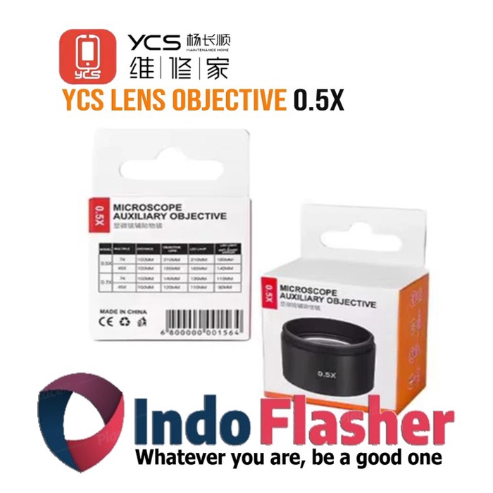 YCS LENS MICROSCOPE OBJECTIVE 0,5X AND 0,7X LENSA YCS LENSA 0.5X LENSA 0.7X UNIVERSAL