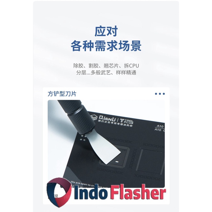 QIANLI 009 PLUS GLUE REMOVER QIANLI 009+ PISAU IC MULTIFUNGSI