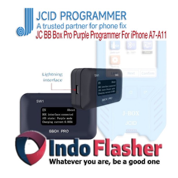 JC BBOX PRO TERBARU JC B BOX JC BLACK BOX IPHONE IPAD A7-A11 JCID BBOX