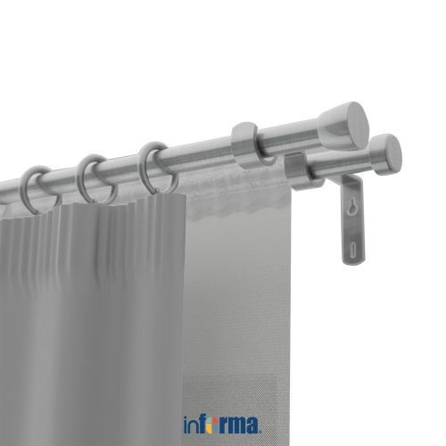 Informa - Informa 130-250 Cm Rel Gorden Double Stud - Chrome