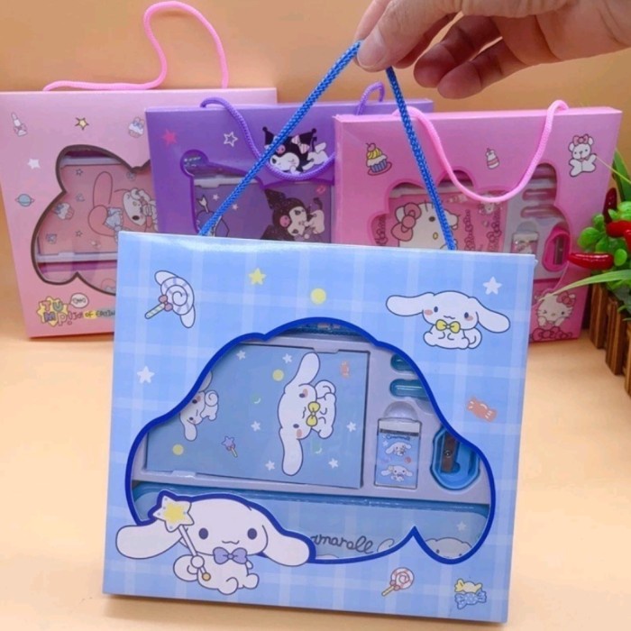 

Alat tulis cinnamoroll alat tulis kuromi alat tulis melody stationery set kuromi cinnamoroll