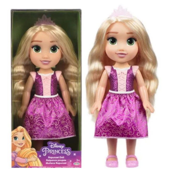 Boneka Toddler Disney Princess My Friends Rapunzel Doll Jakks 33 Cm