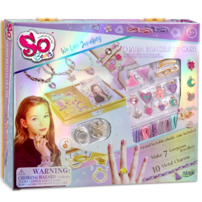 

Mainan Kreatif Perhiasan Tasia Charm Bracelets Case Gelang DIY