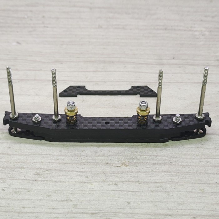 Flashshow tamiya bumper depan sto 2023 AT tank new model roller bawah