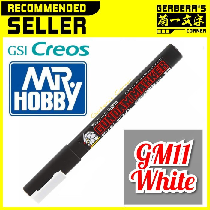 

Flashshow Gundam Marker White GM11 Mr Hobby Creos Marker Cat Gundam Model Kit