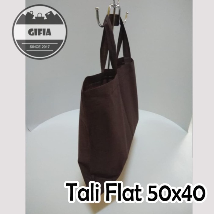

Flashshow 50x40 Tas Kain / Spunbond / Goodie Bag / Kantong / Furing / Laken