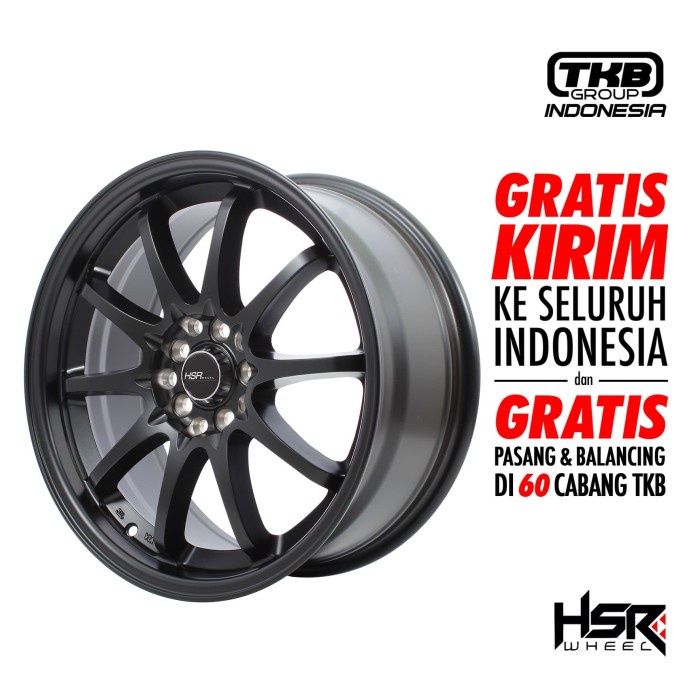 Terlaris Velg Mobil HSR HIROSHIMA JD7028 R17 [LIMITED]