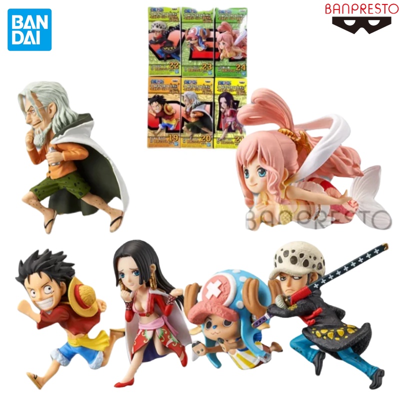 TAOCO Original BANDAI BANPRESTO One Piece WCF 20th History Relay Vol.4 Luffy Rayleigh Boa Hancock Tr